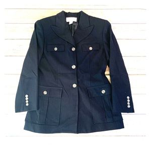 Evan Picone Women’s size 8 formal blue jacket